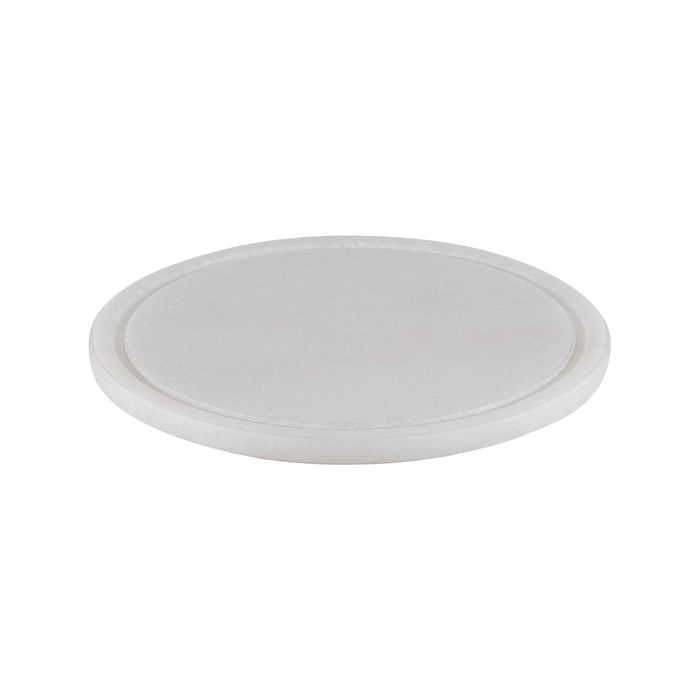 Ladelle Supreme Marble Serving/entertaining Food Platter White 29x29x1.5cm