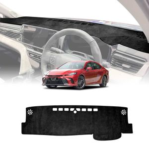 Dash Mat For Toyota Camry 2024-onwards Without Heads Up Display Non-slip Microfiber Pad Cover Interior Accessories