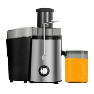 NNEOBA High Power Centrifugal Juicer Large Caliber Electric Juice Extractor Grey