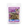 Zenith 8G x 50mm Gold Passivated Bugle Head Plasterboard Screws - 50 Pack