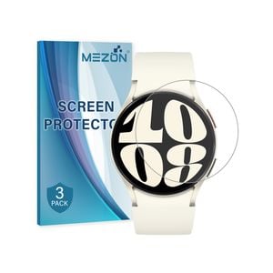 3 Pack MEZON Samsung Galaxy Watch6 (40 mm) Ultra Clear TPU Film Screen Protectors