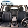 Australian Goose Front Seat Covers for Toyota Camry 2006 - 2011 (XV40) - PU Leather, Black (2pc)