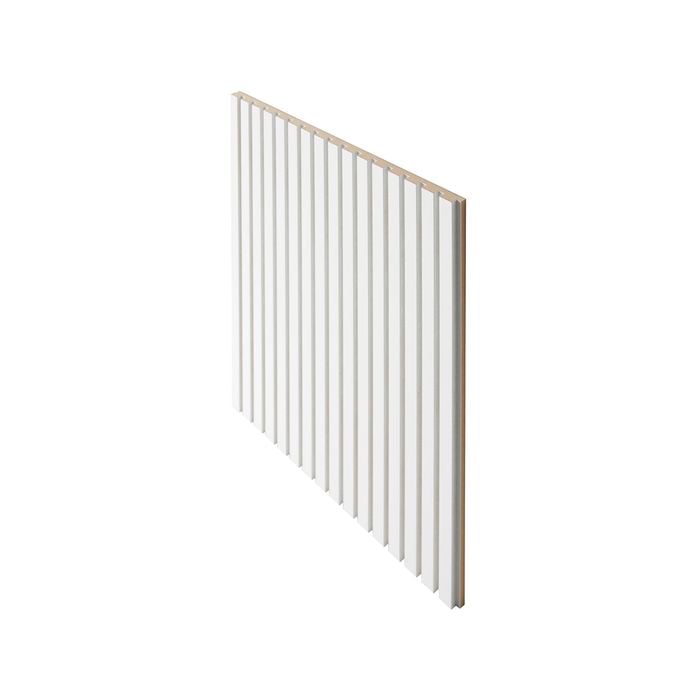 2400 x 1200mm 12mm Lining Panel White MDF Primed Batten 25mm - 2400mm