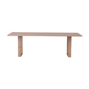 Jindy 190cm Dining Table Natural Oak