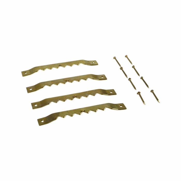 Everhang Brass Plated Frame Hangers - 4 Pack