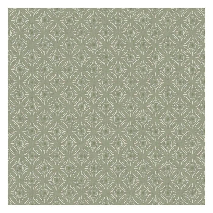 Sunstone Sage Geometric Wallpaper 10.05m x 53cm