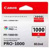 Canon PFI-1000R Red Ink Tank