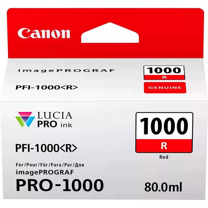Canon PFI-1000R Red Ink Tank