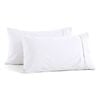 Dreamaker 250TC Cotton & Recycled Polyester Blend Standard Pillowcase Twin Pack White