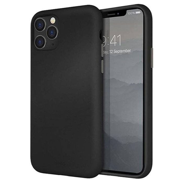 Uniq Lino Hue Case (suits Iphone 11 Pro) - Black