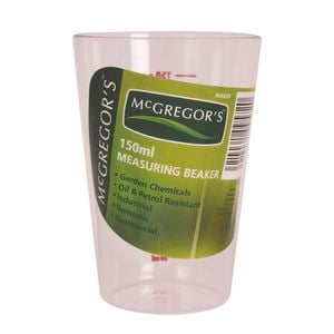 McGregor's Metric Plastic Beaker 150ml