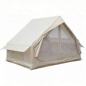 Outdoor360 Airhaven 6.3m² Inflatable Camping Air Tent, 3-person W/ Window & Pump