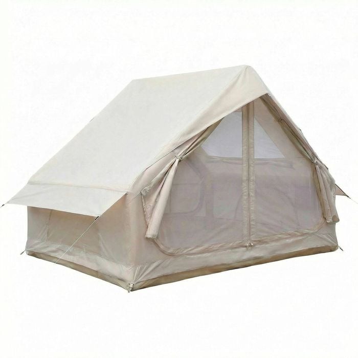 Outdoor360 Airhaven 6.3m² Inflatable Camping Air Tent, 3-person W/ Window & Pump