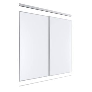 Lugna 2400 x 1801 - 2400mm 2 Melamine Wardrobe Door Package