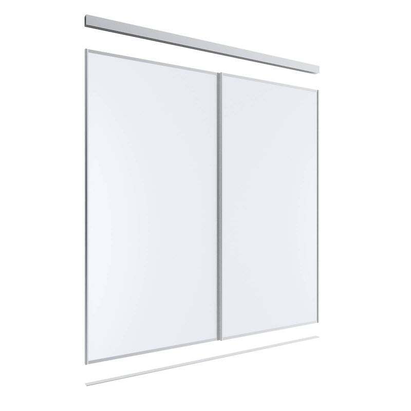 Lugna 2400 x 1801 - 2400mm 2 Melamine Wardrobe Door Package