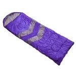 Mountview Camping Sleeping Bag -10℃ Single Purple