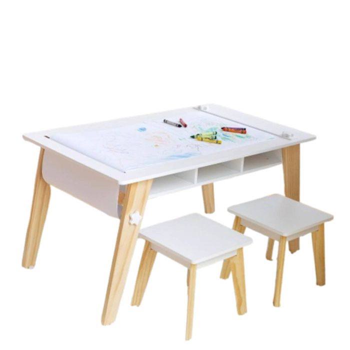 All 4 Kids Axel Craft Play Table And 2 Chairs Set