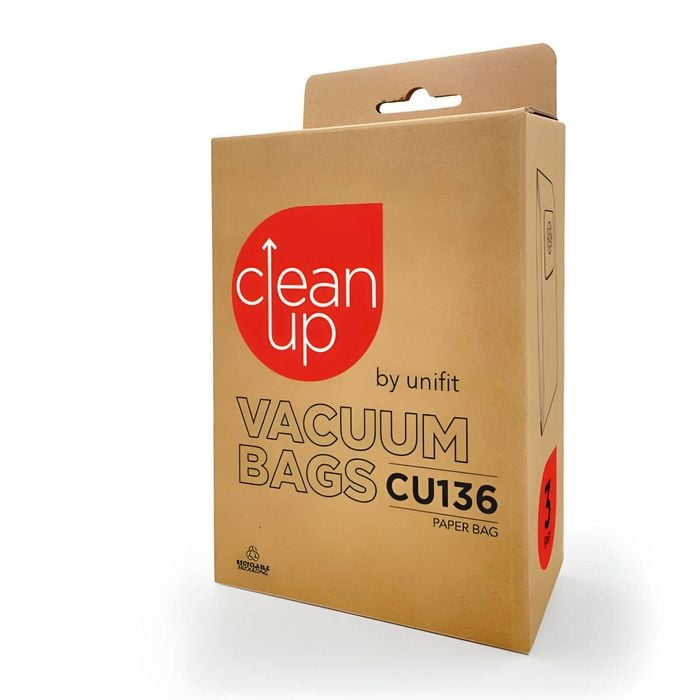 CleanUp CU136 (Unifit 136)  Vacuum bags For Ducted, Karcher, Ghibli, Work Hero