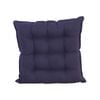 Maine & Crawford Sheena 40x40cm Seat Cushion W/ Ties - Navy