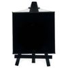 All Set 100 x 100mm Black Square Canvas Easel Set