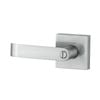 Sylvan Satin Chrome Plate Newton Privacy Lever Set