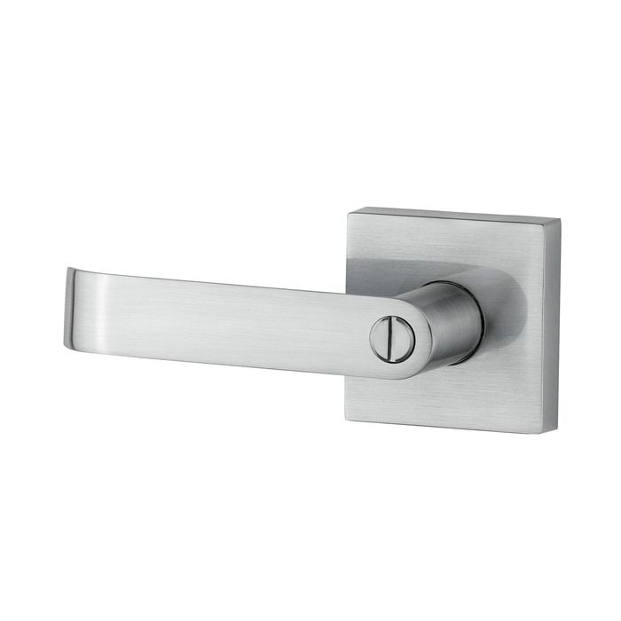 Sylvan Satin Chrome Plate Newton Privacy Lever Set
