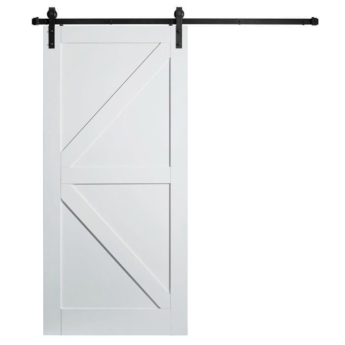 Corinthian 2450 x 1000 x 35mm Internal Barn Door Primed MDF PBD2