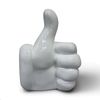 Urban Attitude Thumbs Up Statue - Glossy White