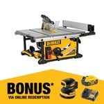 DeWALT 254mm 2000W Heavy Duty Portable Table Saw DWE7491-XE