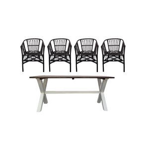 Elegance Living Bundle Outdoor Loligo Dining Sets