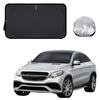 Front Windscreen Sun Shade for Mercedes-Benz GLE-Class 2020 - Current Coupe (W167/V167) - Standard 150 x 85 cm - Black