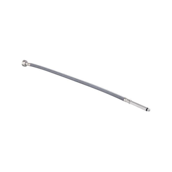 EnduraSeal 500mm Silver Premium Flexible Braided Water Mixer Hose