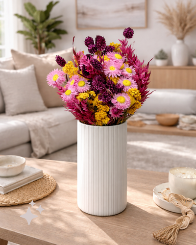 Blooms of Joy - Gallery - 6Dried Flower Bouquet for Home Decor Penny - Brand Page