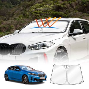 Windshield Sun Shade for BMW 1 Series 2019-2024 Blocks UV Rays Foldable Wind Screen Sun Visor