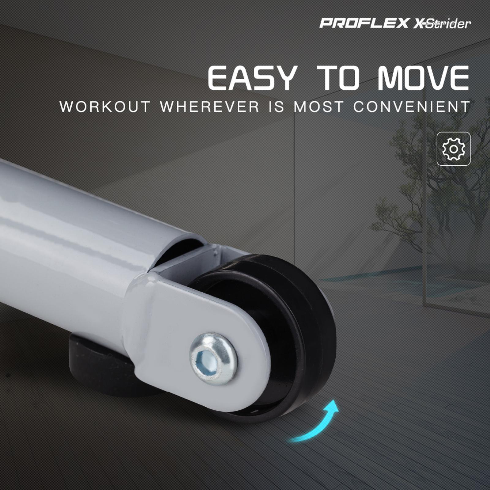 PROFLEX Mini Walking Electric Treadmill Black Bunnings Australia