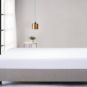 Gioia Casa 100% Jersey Cotton Soft Stretchy Breathable Fitted Sheet - White - Queen