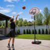 Basketball Ring Hoop Height Adjustable Portable Set