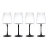 4pc Mikasa Palermo Crystal Red Wine Glass Set 450ml