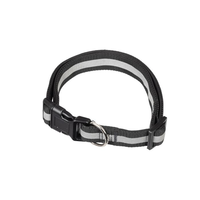 Happy Tails Large Reflective Padded Dog Collar