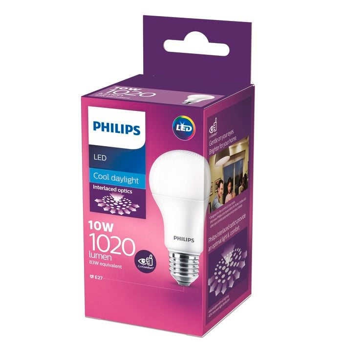 Philips 10W E27 Cool Daylight LED Bulb