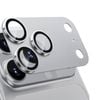 Iphone 17 Pro Max Camera Lens Protector, Military Grade Aluminum Alloy & Tempered Glass, Silver Titanium