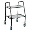 Mobile Meal Tray Walker - Height Adjustable, Lockable Brakes