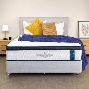 Mattress Crafters Boutique Deluxe 7 Zone Pocket Spring Memory Foam Mattress 30cm
