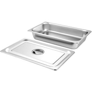 Vevor 4 Pack Stainless Steel Hotel Pan for Deep Steam Table Pan Full Size
