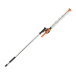 AEG 18/58V 500mm Pole Hedge Trimmer Attachment - Skin Only