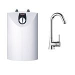 STIEBEL ELTRON SNU 10 Open Vented Water Heater With MES-G Gooseneck Tap