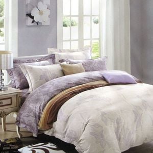 Bloomington 250TC Gilmore Cotton Reversible Quilt Cover Set Queen
