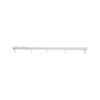Mactrac 900mm White Shower Track