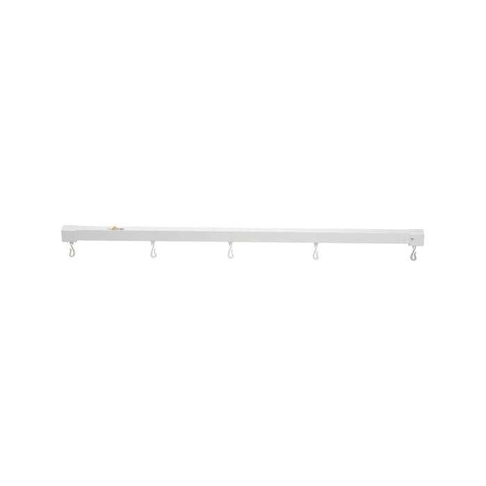 Mactrac 900mm White Shower Track