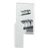 Mondella Chrome Rococo Bath/Shower Diverter Mixer